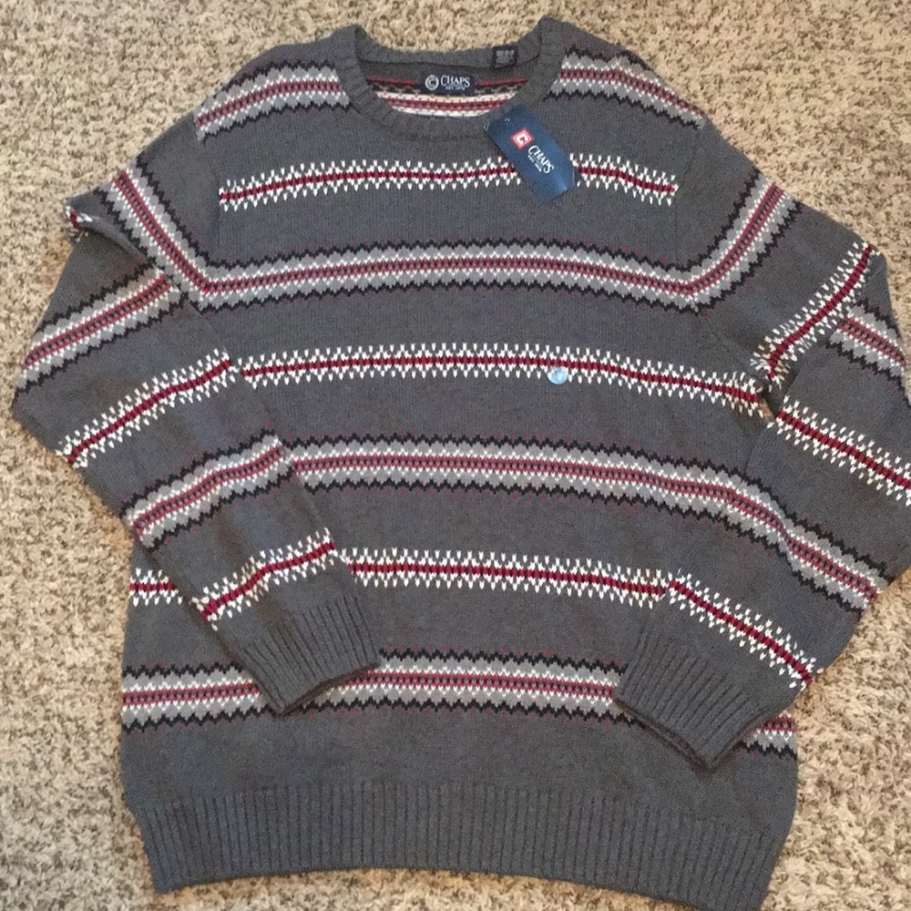 NWT Chaps Men’s XL Sweater